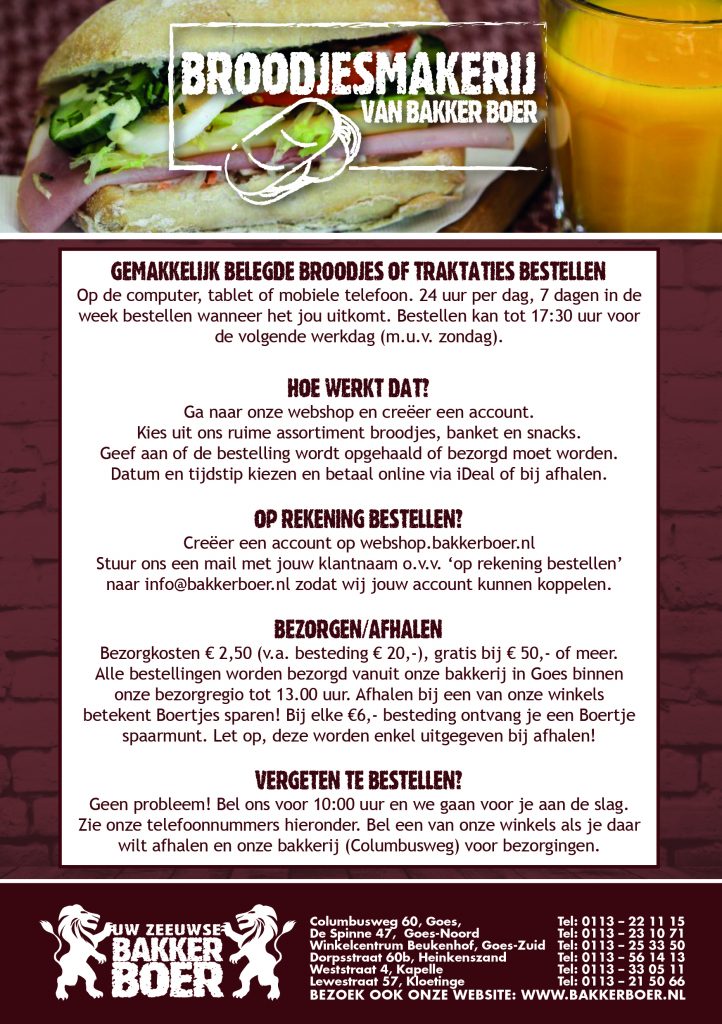 belegde broodjes