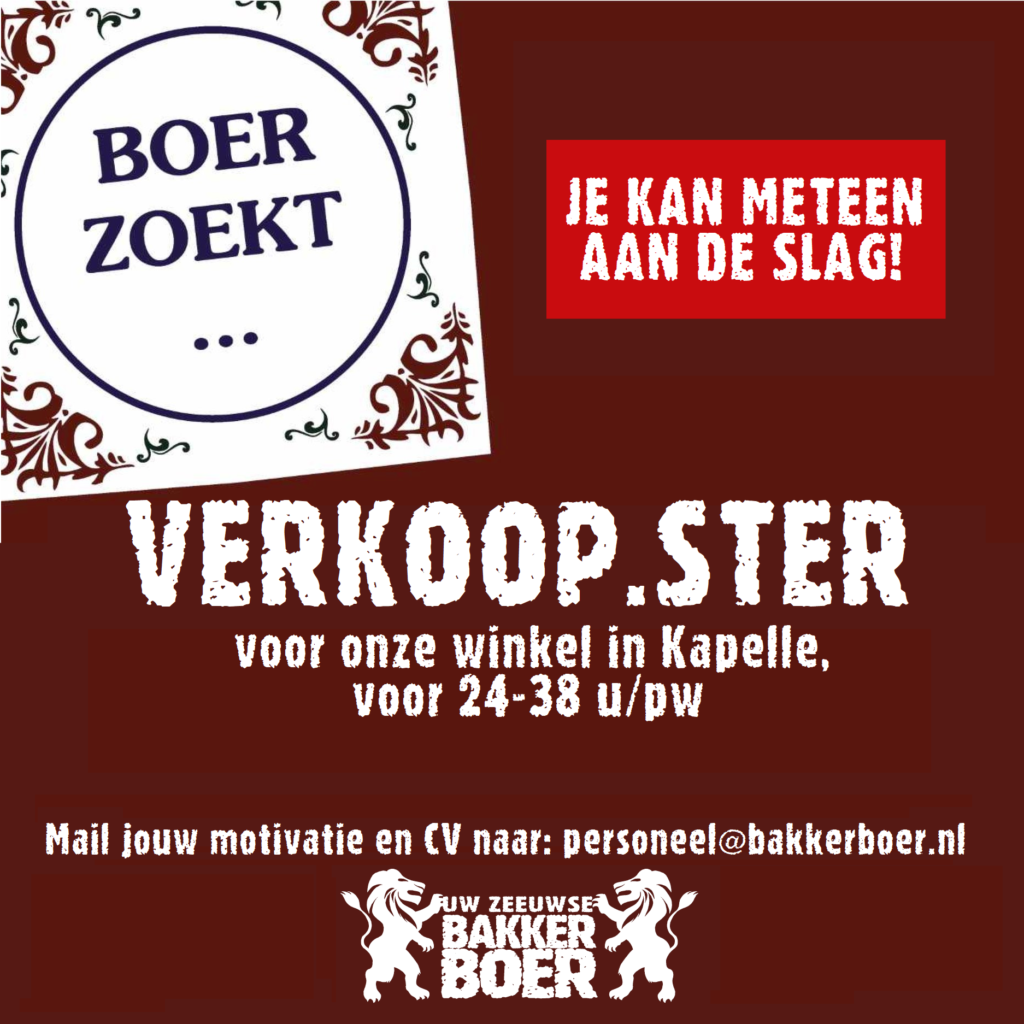 Vacature_verkoop_ster_Kapelle
